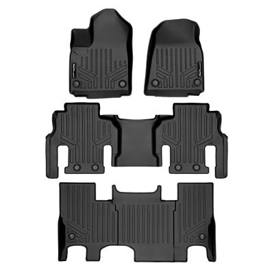 SMARTLINER 2nd Row Custom Fit Floor Liners Compatible with 2020-2023 Hyundai Sonata, Gasoline