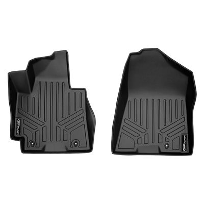 SMARTLINER 2 Rows Custom Fit Floor Liners for 2021-2022 Ford Transit Connect Passenger Van, Gasoline, Vinyl, Standard Wheelbase