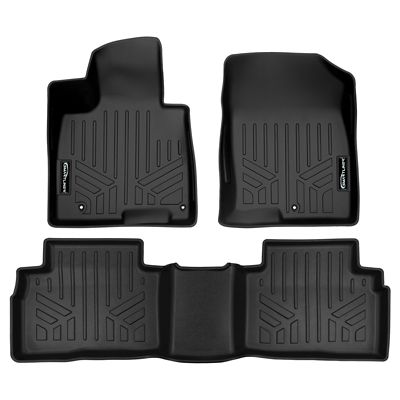 SMARTLINER 1st Row Custom Fit Floor Liners Compatible with 2016-2019 Mercedes-Benz GLE Class SUV, Gasoline