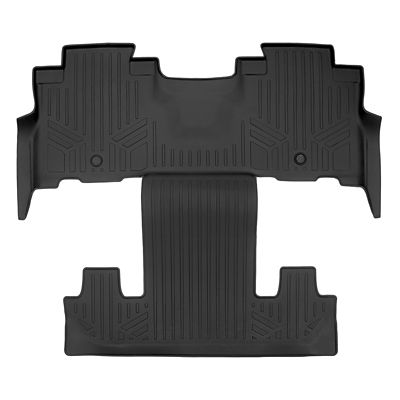 SMARTLINER 3 Rows Custom Fit Floor Liners Compatible with 2011-2014 Ford Edge Gasoline Not for SEL SEL Plus Limited or Sport