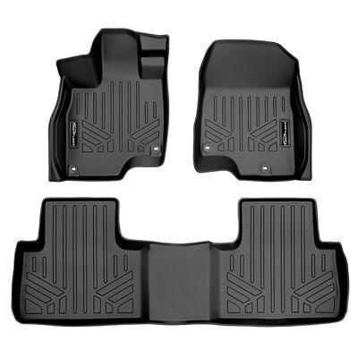 SMARTLINER Cargo Custom Fit Floor Liners Compatible with 2019-2025 Volvo S60, Plug-in Hybrid, Fits Models SpAre Tire