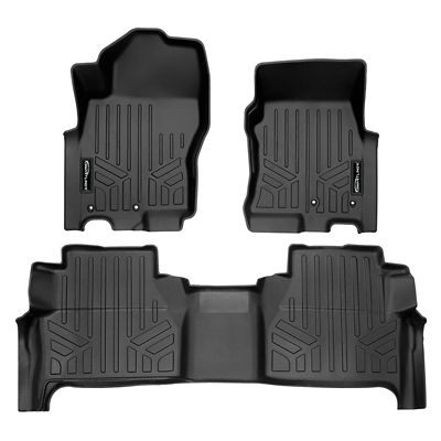 SMARTLINER 2 Row Floor Liners For 2022 - 2025 Nissan Frontier Crew Cab