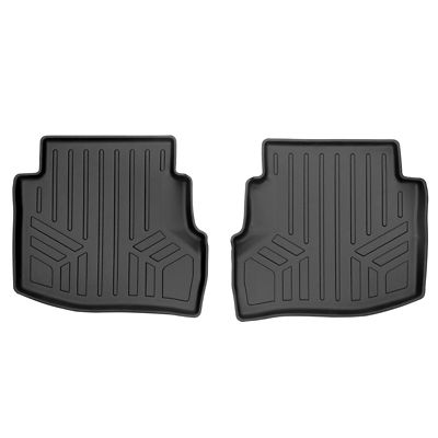 SMARTLINER 2 Rows Custom Fit Floor Liners for 2025 Volvo XC90, Plug In Hybrid, 6 and 7 Passenger, Not for Middle Console