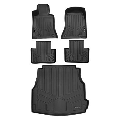 SMARTLINER 2nd Row Custom Fit Floor Liners Compatible with 2018-2023 Hyundai Kona, Gasoline