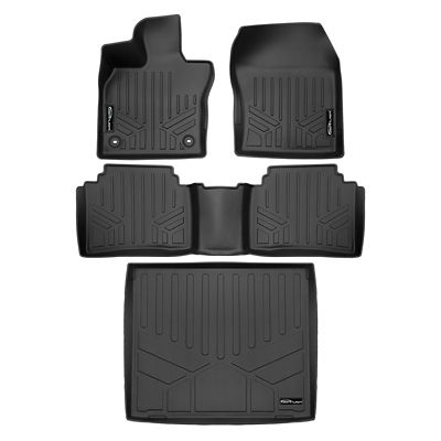 SMARTLINER 2nd Row Custom Fit Floor Liners Compatible with 2019-2025 Honda Passport, Gasoline