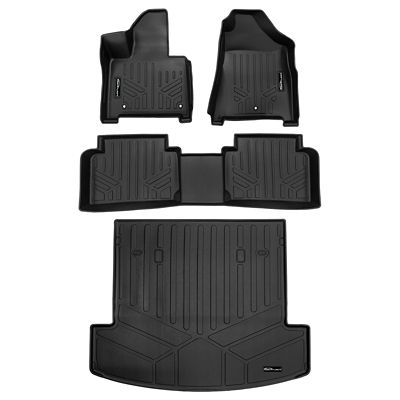 SMARTLINER 2nd Row Custom Fit Floor Liners Compatible with 2021-2025 Nissan Rogue, Gasoline