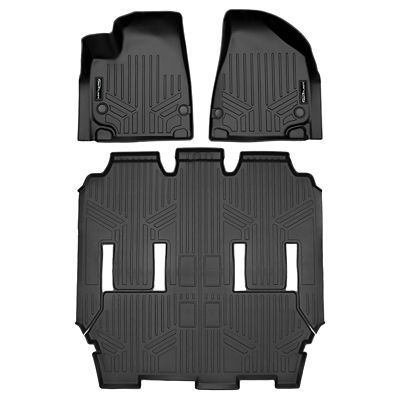 SMARTLINER 3 Row Floor Liners for 2021 - 2025 Chrysler Pacifica 7 Passenger (2)