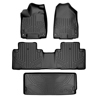 SMARTLINER 1st Row Custom Fit Floor Liners Compatible with 2019-2025 Volvo XC40, Gasoline