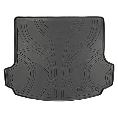 SMARTLINER 2 Rows Custom Fit Floor Liners Compatible with 2014-2019 Toyota Highlander, Gasoline, 2nd Row Bench Seat