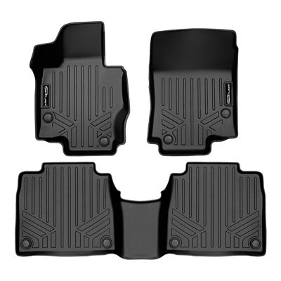 SMARTLINER 2 Rows Custom Fit Floor Liners for 2020-2025 Land Rover Defender 110, Gasoline, 5 Passenger, Without 3rd Row