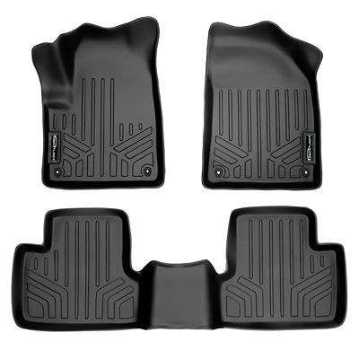 SMARTLINER Cargo Custom Fit Floor Liners Compatible with 2021-2022 Ford Transit Connect Passenger Van, Gasoline, Wagon Cargo
