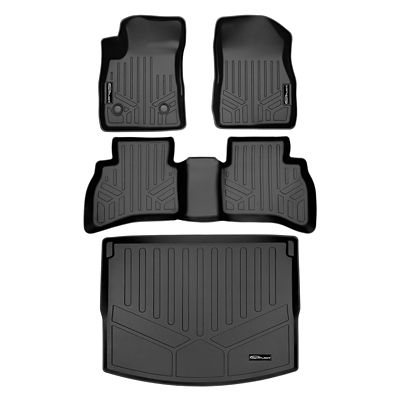 SMARTLINER 2nd Row Custom Fit Floor Liners Compatible with 2011-2013 Infiniti QX56, Gasoline