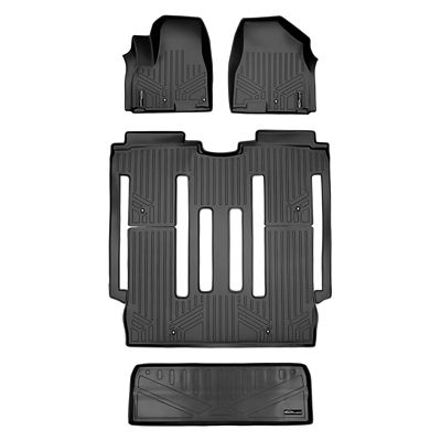 SMARTLINER 2nd Row Custom Fit Floor Liners Compatible with 2020-2020 Mercedes-Benz AMG CLA 45, Gasoline