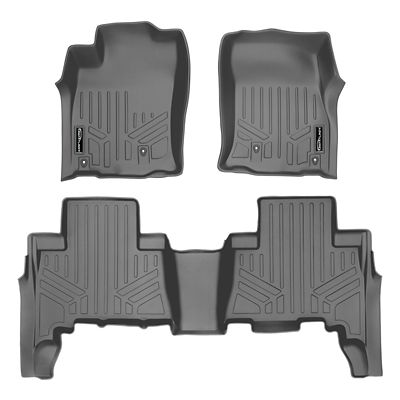 SMARTLINER 1st Row Custom Fit Floor Liners for 2014-2018 Mazda 3 Sedan and Hatchback, Gasoline, Fits Sedan and Hatchback