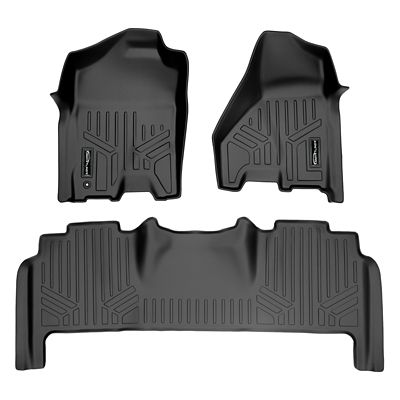 SMARTLINER 2 Row Floor Liners For 2010 - 2011 Ram 2500 Mega Cab