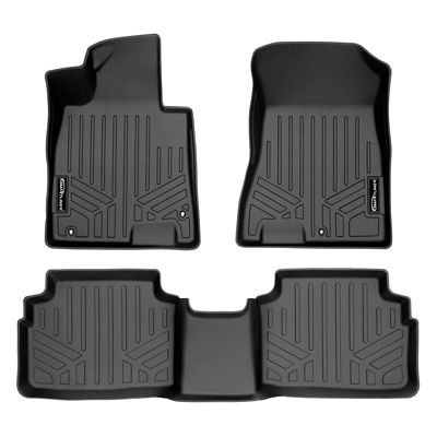 SMARTLINER 2nd Row Custom Fit Floor Liners for 2021-2025 Cadillac Escalade ESV 8 Passenger, Gasoline, Fits Bench Seats