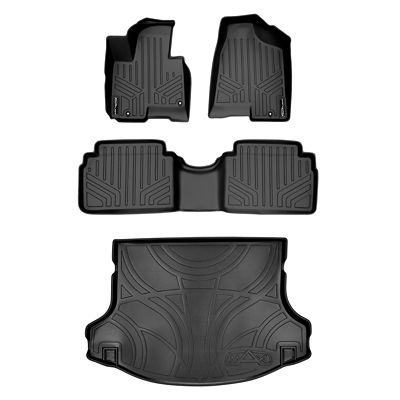 SMARTLINER 1st Row Custom Fit Floor Liners Compatible with 2019-2020 BMW X5 50i, Gasoline