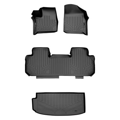 SMARTLINER 2 Rows Custom Fit Floor Liners Compatible with 2018-2024 BMW X3 30i, Gasoline