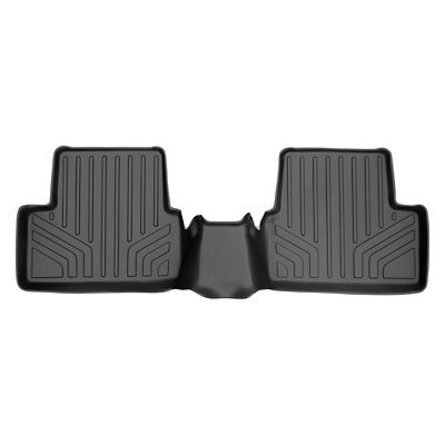 SMARTLINER 3 Rows Custom Fit Floor Liners Compatible with 2019-2025 Volvo S60, Gasoline, Fits Models SpAre Tire