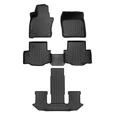 SMARTLINER 3 Rows Custom Fit Floor Liners Compatible with 2007-2013 Acura MDX, Gasoline
