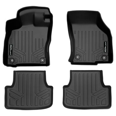 SMARTLINER Cargo Custom Fit Floor Liners for 2017-2025 Jeep Compass New Body Style, Gasoline, Fits Cargo in Lower Position