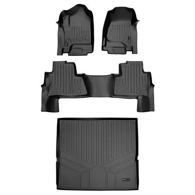 SMARTLINER 1st Row Custom Fit Floor Liners Compatible with 2024-2025 Hyundai Sonata, Gasoline