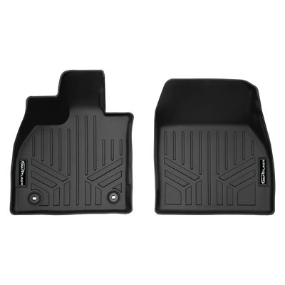 SMARTLINER 1st Row Custom Fit Floor Liners for 2015-2019 Chevrolet Silverado 2500 HD Double Cab, Gasoline, Bench or Bucket