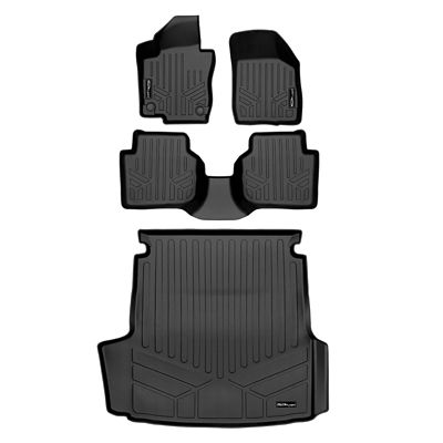SMARTLINER 2 Rows Custom Fit Floor Liners Compatible with 2020-2025 Ford Escape, Gasoline