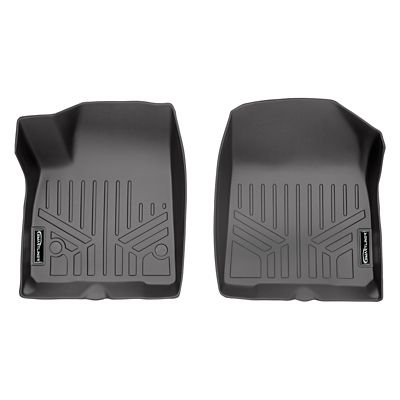 SMARTLINER 3 Rows Custom Fit Floor Liners for 2012-2015 Toyota Tacoma Double Cab, Gasoline, CarpetFits Automatic Only