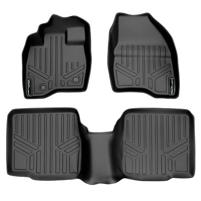 SMARTLINER Cargo Custom Fit Floor Liners Compatible with 2019-2024 Infiniti Q50, Gasoline, Fits 3.0t ModelSpAre Tire