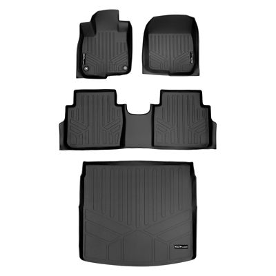 SMARTLINER Cargo Custom Fit Floor Liners Compatible with 2021-2025 Chrysler Pacifica, Gasoline, Hybrid