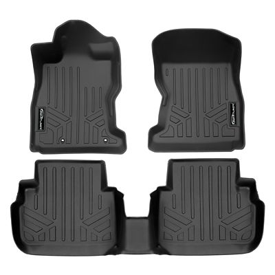 SMARTLINER 3-Row Custom-Fit Floor Liners with 2015-2025 Dodge Durango, Gas, 7-Passenger, TrimLine for 2nd-Row Console