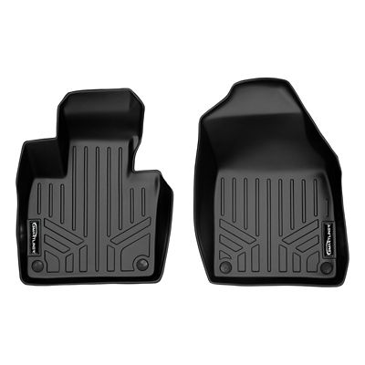SMARTLINER 2nd Row Custom Fit Rubber Liners Compatible with 2019-2025 Jeep Wrangler 4 Door and Unlimited, Gasoline