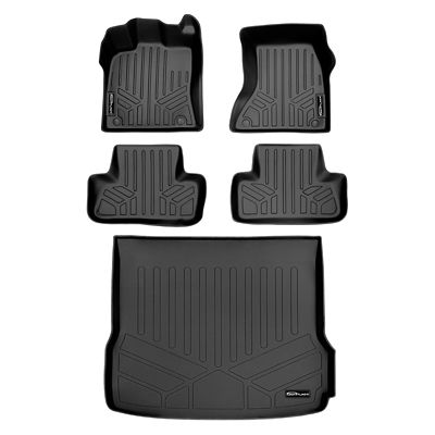 SMARTLINER 1st Row Custom Fit Floor Liners Compatible with 2014-2018 Mazda 6, Gasoline