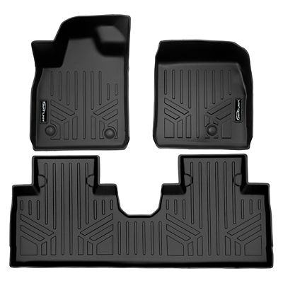 SMARTLINER 2 Row Floor Liners For 2021 - 2025 Ford Mustang Mach-E