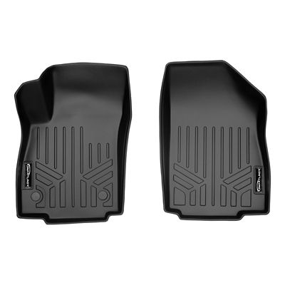 SMARTLINER 2nd Row Custom Fit Floor Liners Compatible with 2017-2025 Ford F250 SuperCrew Gasoline Carpet Fits 1st Row Buckets