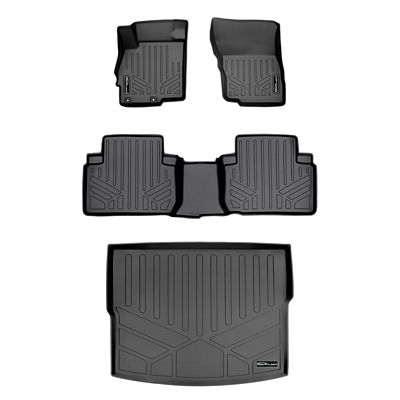 SMARTLINER 2nd Row Custom Fit Floor Liners Compatible with 2014-2020 Chevrolet Impala, Gasoline, Not for Limited Trim