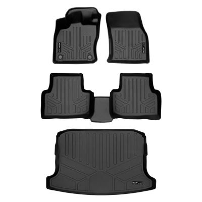 SMARTLINER 2nd Row Custom Fit Floor Liners Compatible with 2017-2023 Subaru Impreza, Gasoline