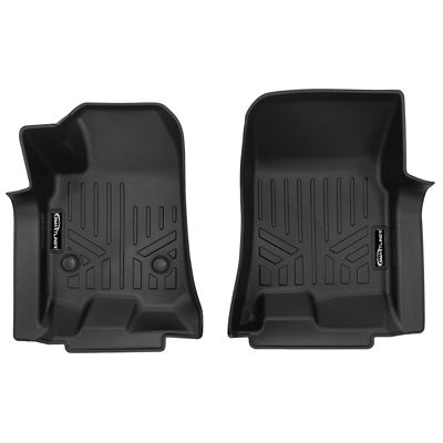 SMARTLINER 3 Rows Custom Fit Floor Liners Compatible with 2018 Infiniti Q50 Gasoline 3.0t Model Cargo Fits Without Spare Tire