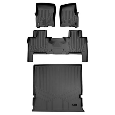 SMARTLINER 3 Row Floor Liners For 2011 - 2017 Ford Expedition 8 Passenger (2)