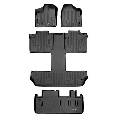SMARTLINER 2nd Row Custom Fit Floor Liners Compatible with 2019-2025 Chevrolet Blazer, Gasoline