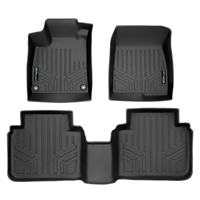 SMARTLINER 2 Rows Custom Fit Floor Liners Compatible with 2009-2014 Nissan Murano, Gasoline, Fits Standard Model