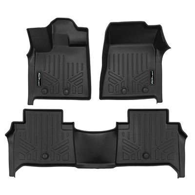 SMARTLINER Cargo Custom Fit Floor Liners for 2017-2023 GMC Acadia 5 Passenger, Gasoline, Fits Acadia and Acadia Denali