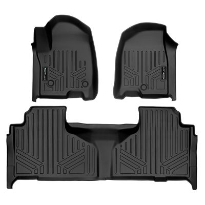 SMARTLINER Cargo Custom Fit Floor Liners Compatible with 2021-2025 Mercedes-Benz AMG GLE S SUV and 5 Passenger, Gasoline