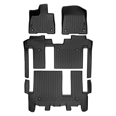 SMARTLINER 2nd Row Custom Fit Floor Liners Compatible with 2016-2020 Kia Optima, Gasoline