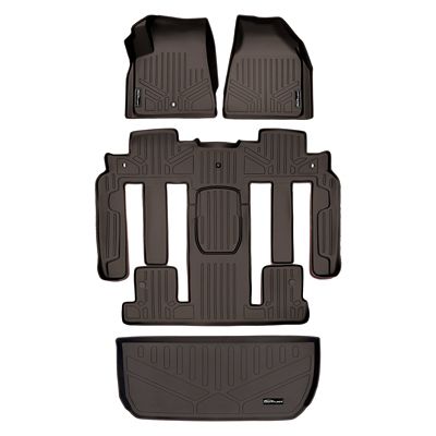 SMARTLINER 4 Row Floor Liners for 2008 - 2017 Buick Enclave 7 Passenger (11)