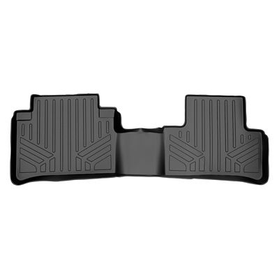 SMARTLINER 2 Rows Custom Fit Floor Liners Compatible with 2010-2011 Ram 3500 Mega Cab, Gasoline, Carpet, No 4x4, No PTO