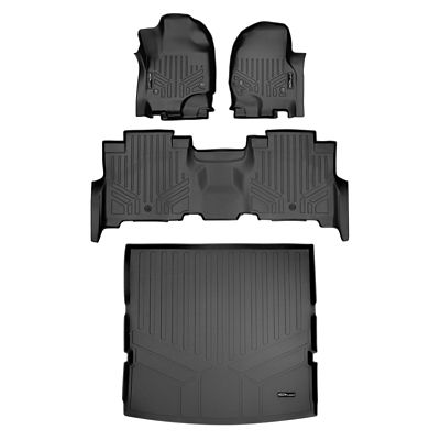 SMARTLINER 2 Rows Custom Fit Floor Liners Compatible with 2025-2025 Toyota Camry, Hybdrid, Fits FWDFits AWD