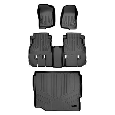 SMARTLINER 2 Rows Custom Fit Floor Liners Compatible with 2020-2025 Subaru Outback, Gasoline
