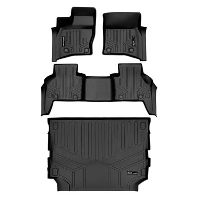 SMARTLINER 2 Rows Custom Fit Floor Liners Compatible with 2024-2025 BMW X6 M60i, Gasoline